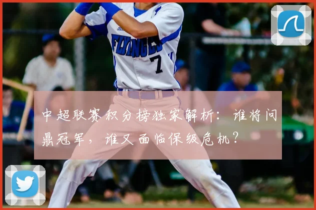 中超联赛积分榜独家解析:谁将问鼎冠军,谁又面临保级危机?