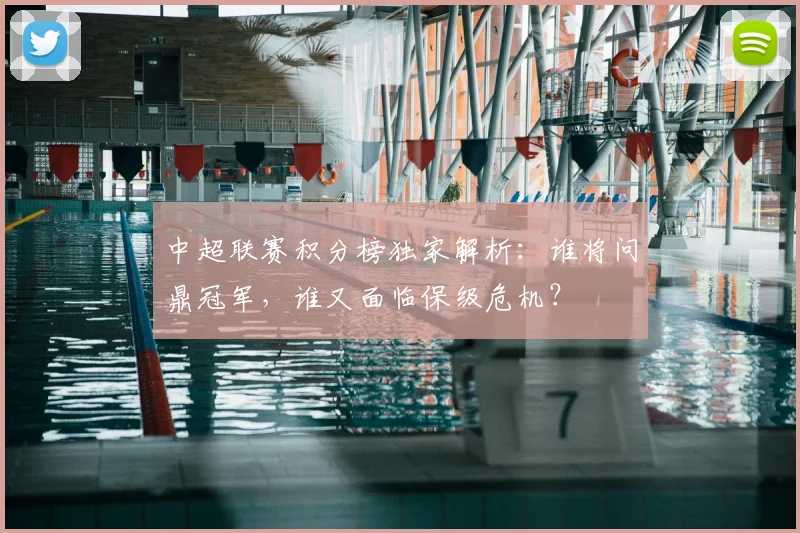 中超联赛积分榜独家解析:谁将问鼎冠军,谁又面临保级危机?